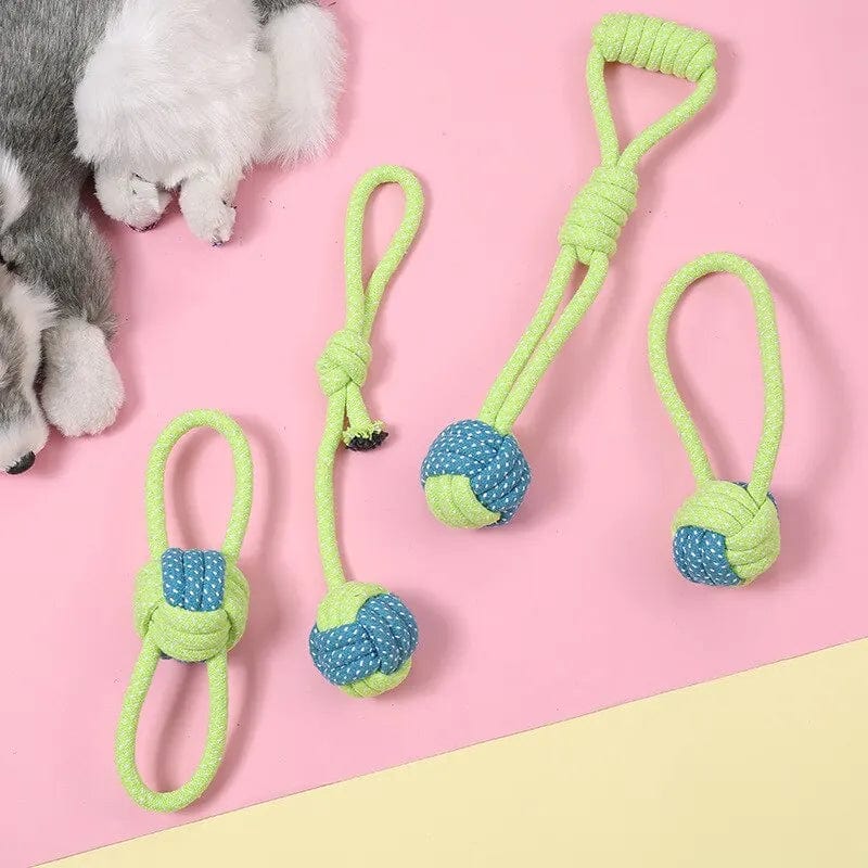 4pcs/7pcs Dog Chew Toy Bite Resistant Rope set