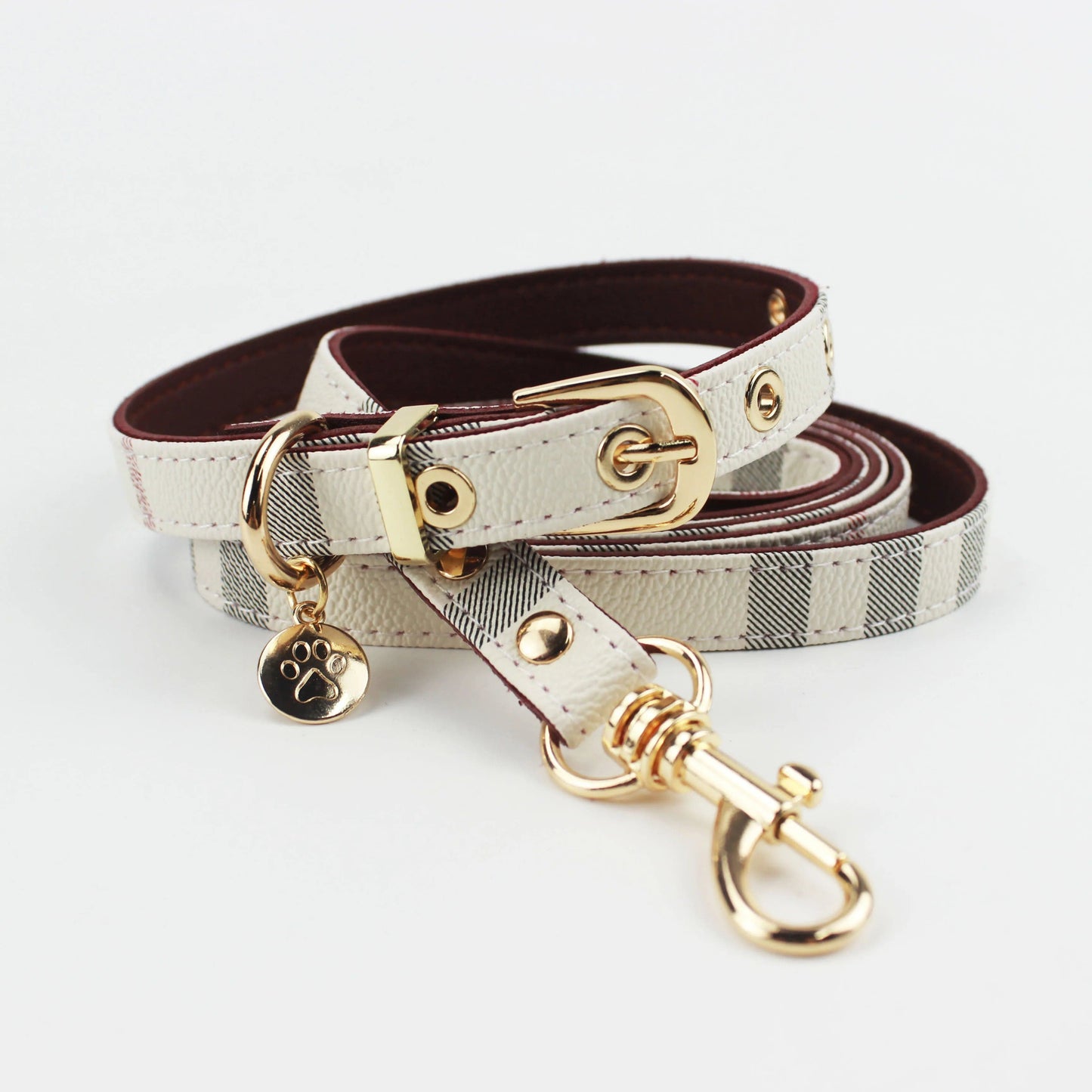 Burb collar and leash set